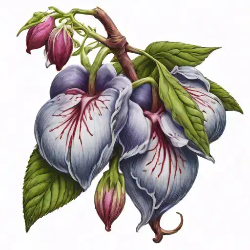 Bleeding Heart Flowers Blooming