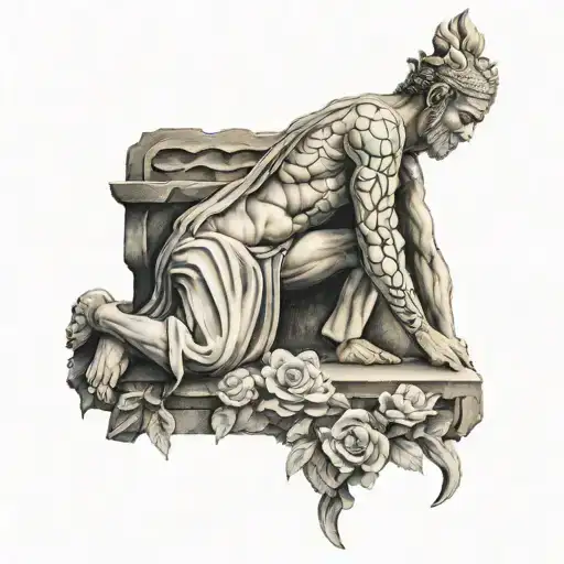 Indalo Man Statue