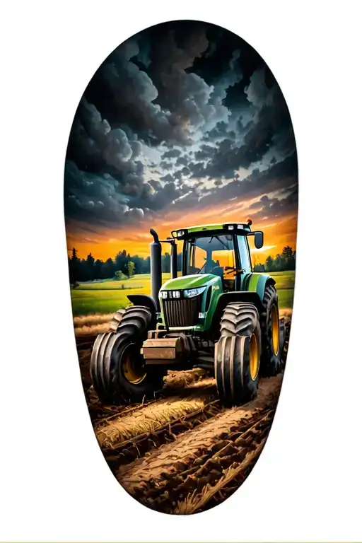 Tractor Working