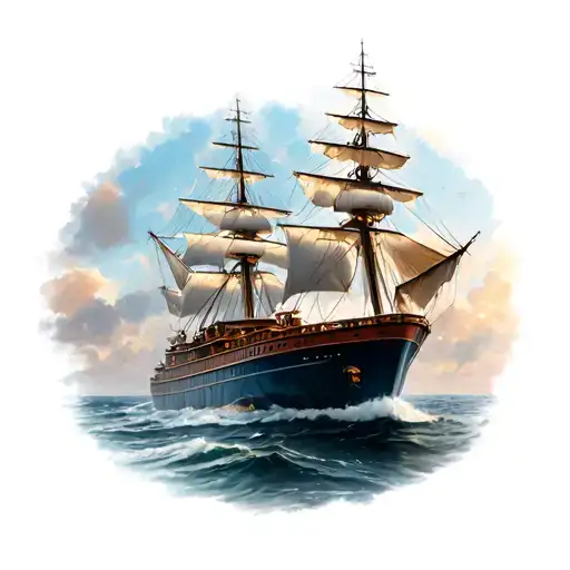 Two Deck Ship