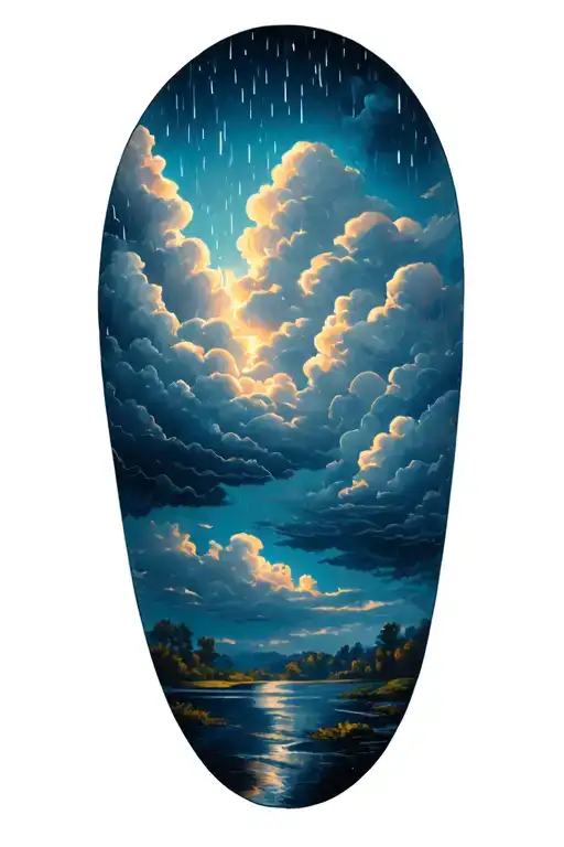 Clouds Rain Lighting