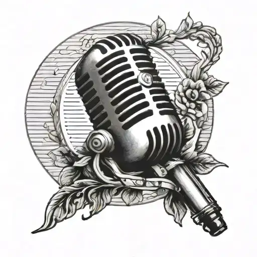 Old Style Microphone
