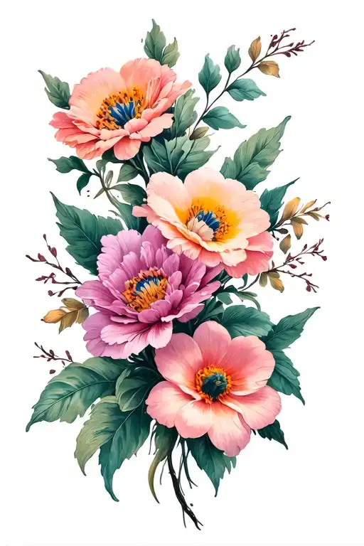 Flowers Intertwined