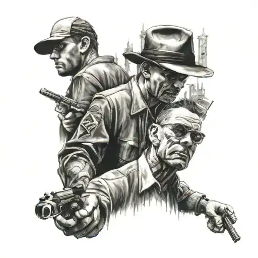 Street Scene Gangster