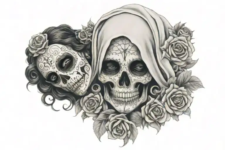 Lady Pic Santa Muertei