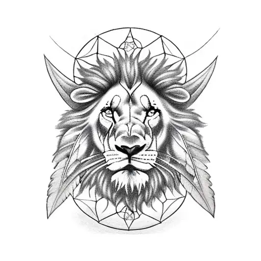 Hero Goat Rose Lion Dreamcatcher