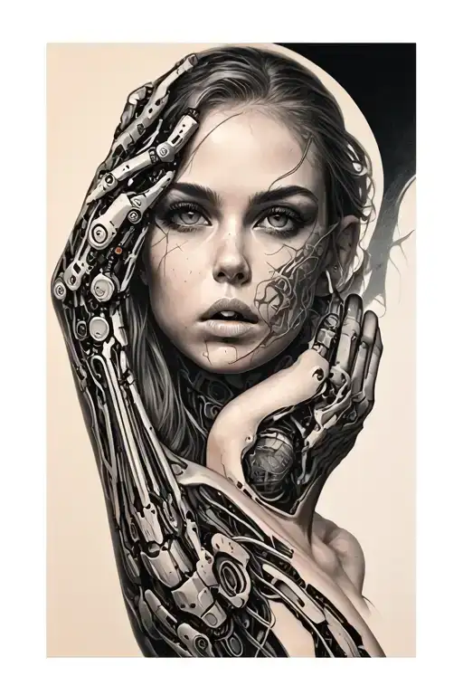 Bionic Cyborg Arm Sleeve