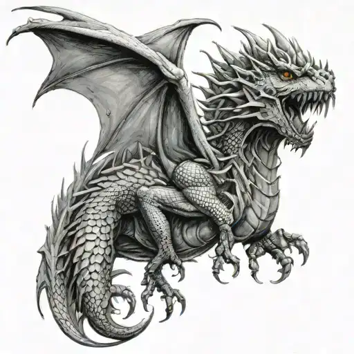 Depressing Dragon Emerging Centrically