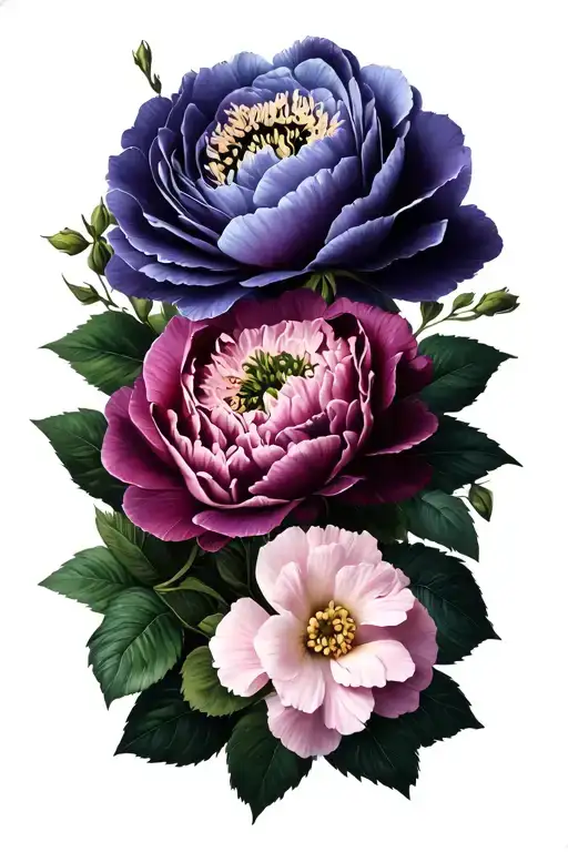 Rose Honeysuckle Violet Carnation Peony Water