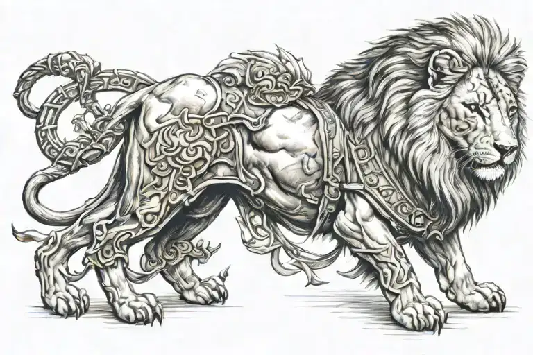 Lion Gladiator