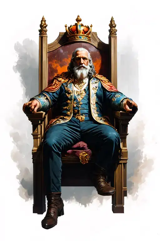 Leon On His King's Throne