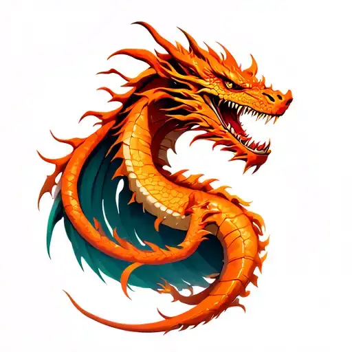 Orange Dragon