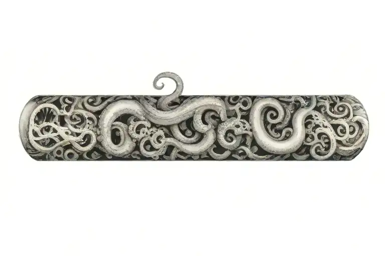 Tentacles Wrapping Gustave Dore Style