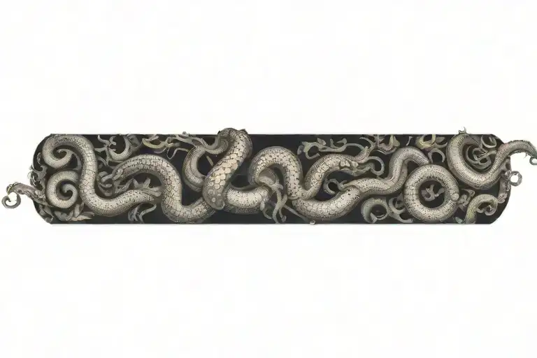 Tentacles And Snakes Wrapping Gustave Dore Style
