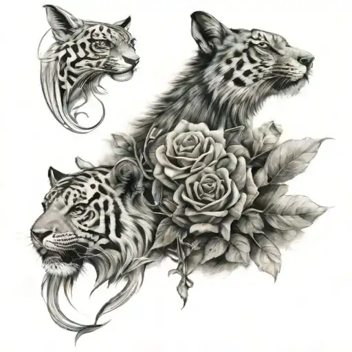 For A 3 Boys Group Tattoo Design