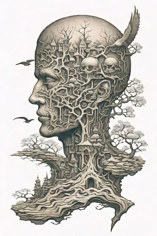 Beksinski Style Design