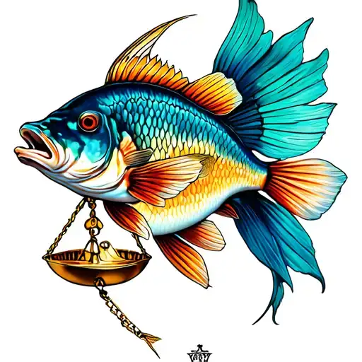 Libra And Fish