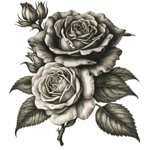 Rose And Carnation Bouquet