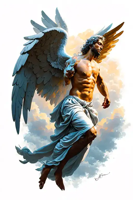 Icarus Falling Angel