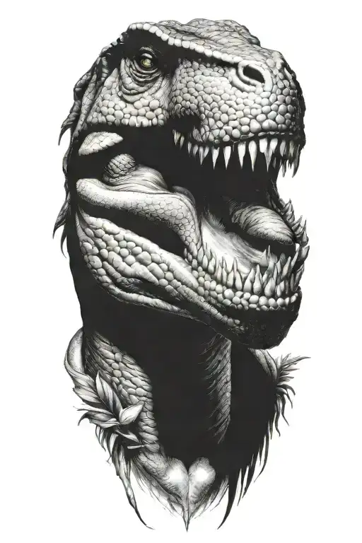 T-rex Wearing Matilda's Headband