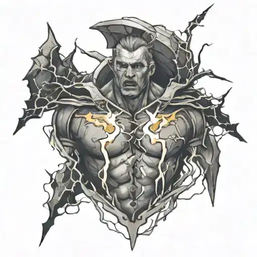 Lightning Chest Piece