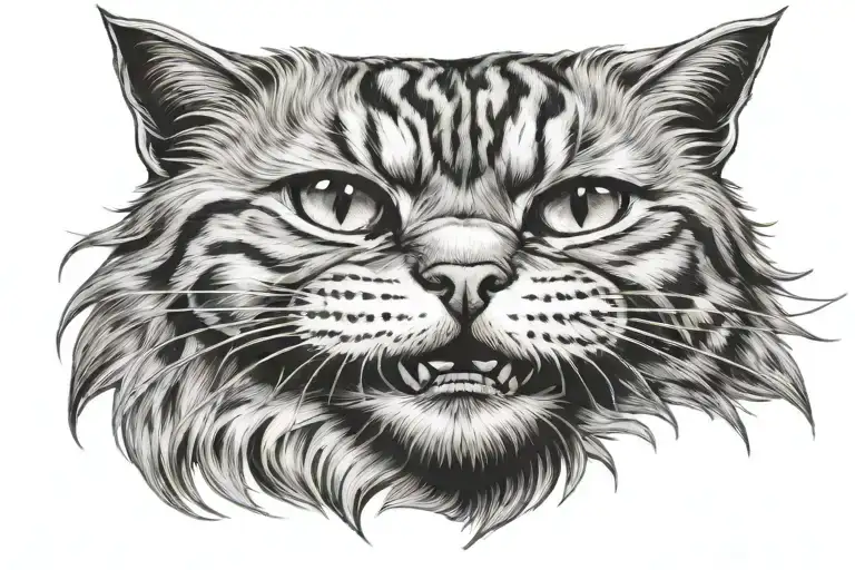 King Warrior British Blue Tabby Cat