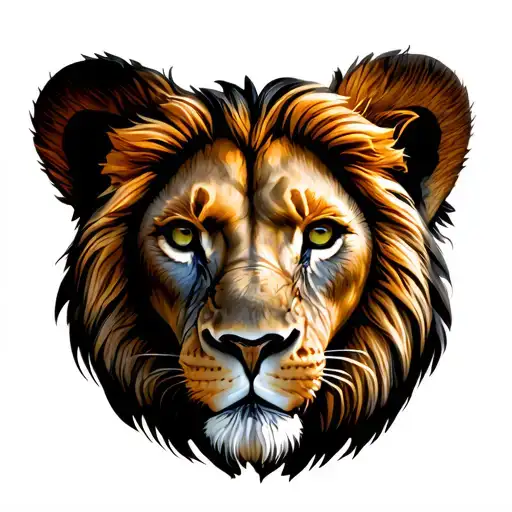 Pocket Watch And Lion Head