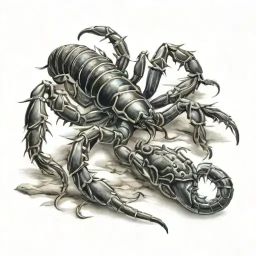 Scorpion Crawling