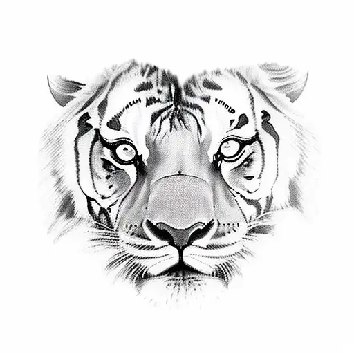 Scenario Tiger Friend With Lion