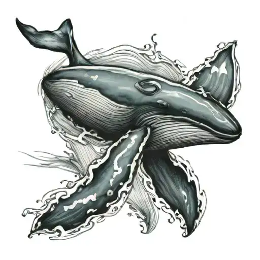 Whale Swimming