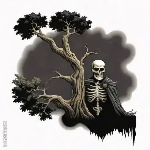 Poison Tree With Grim Reaper
