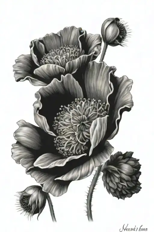 Poppy And Zinnas C & W