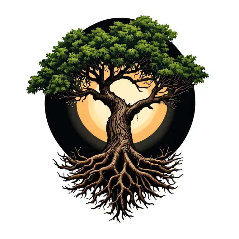 Family Tree With Roots