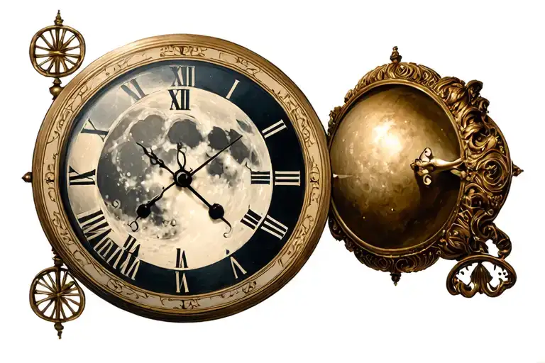 Fullmoon Bell Dna A Clock With 16 On It