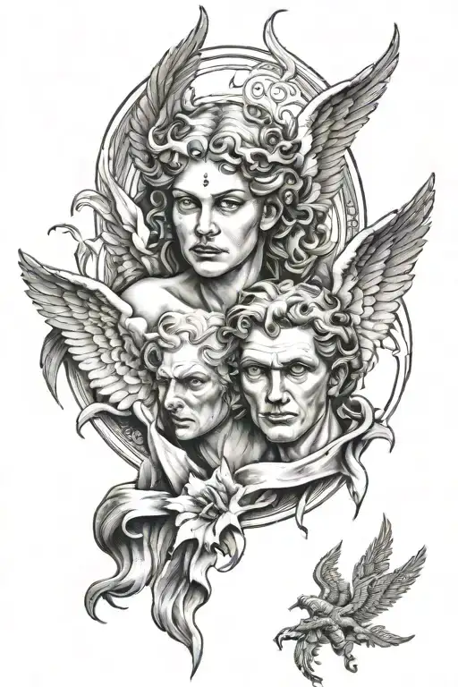 Angel And Devil 2 Sides Of The Same Coin