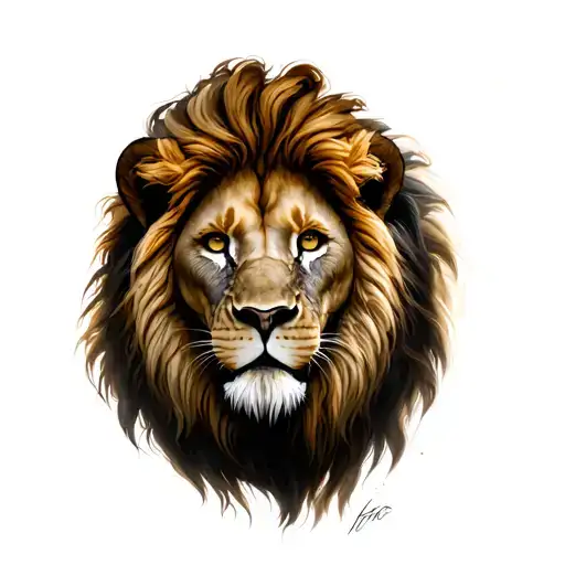 Lion And Scale Balanced