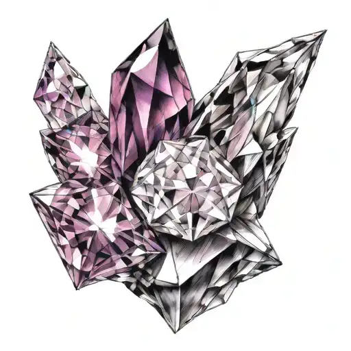 Amethyst Crystal Red