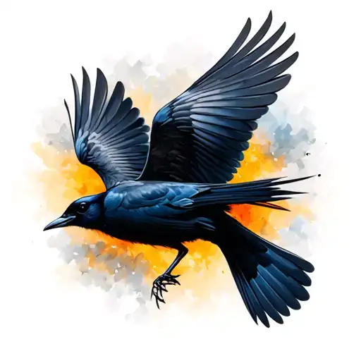 Blackbird Flying