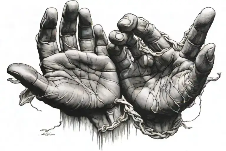Creation Of Adam Hands Reaching