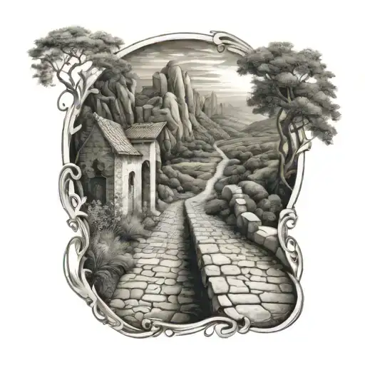 Biblical Narrow And Wide Path