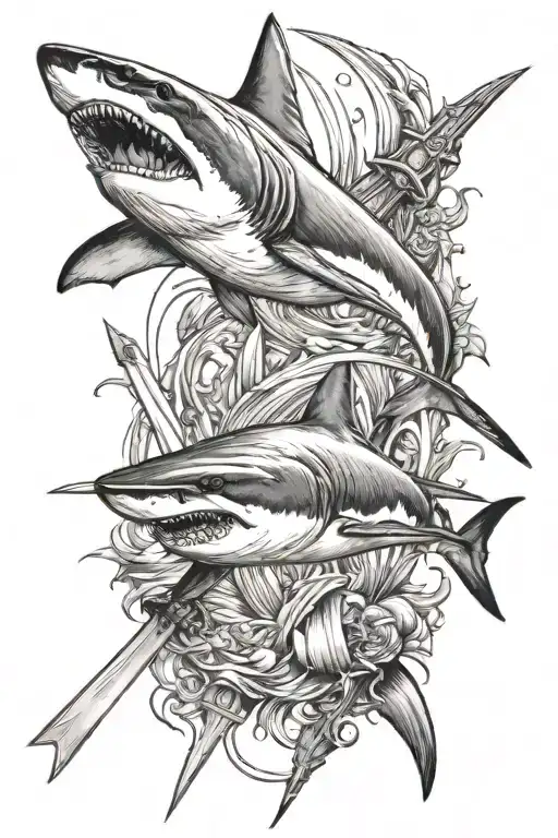 Sharks And Sword