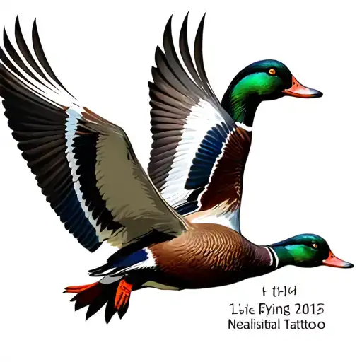 Flying Ducks