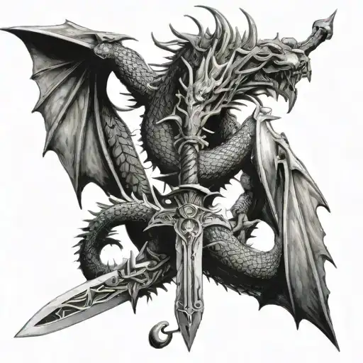 Dragon Sword Surrounded