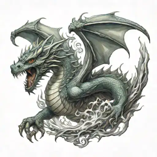 Dragon Breathing Fire