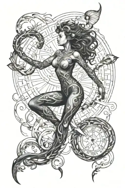 Ophiuchus Feminine Healer Energy Floating