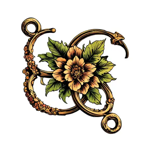 Trinacria Symbol On The Sicilian Trinacria With A Joyful