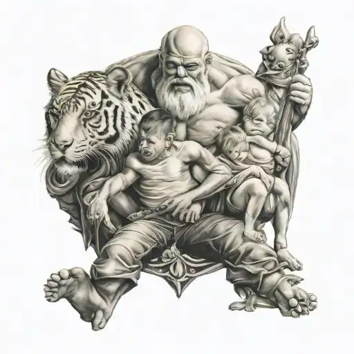 Dad Protector Of Kids