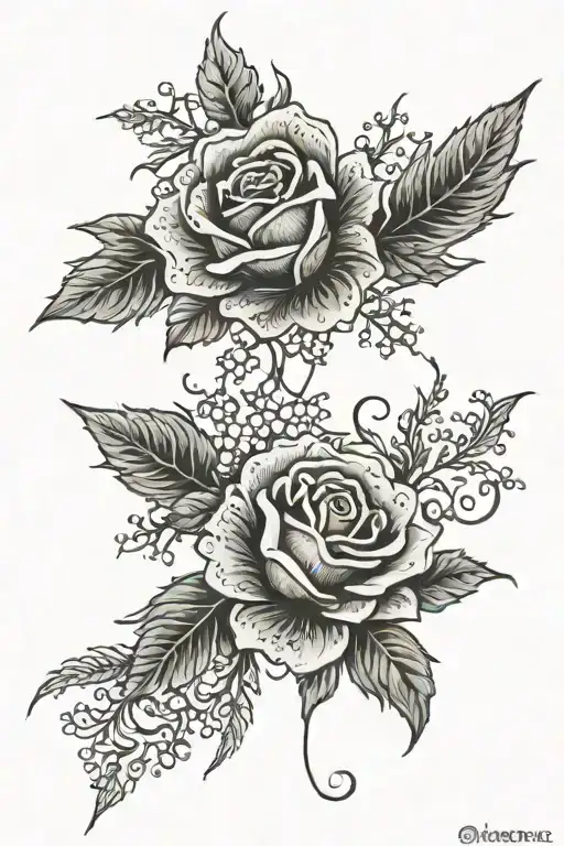 Lace Roses Snowflakes Turn Into Flowers