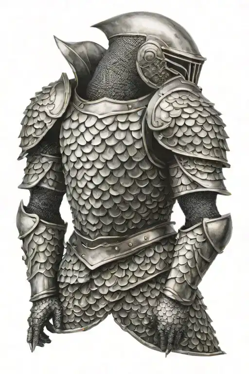 Fish Scales That Transform Into A Chain Mail Suit Of Armor