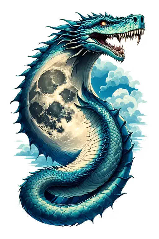 Jormungandr Eating The Moon